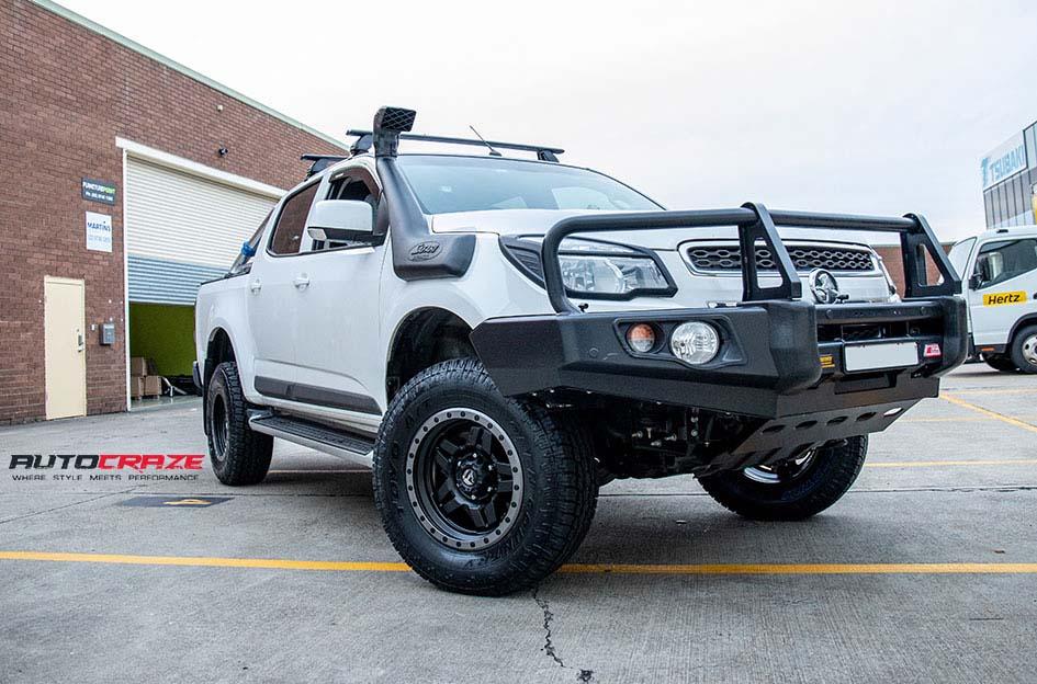 HOLDEN COLORADO ANZA MATTE BLACK WITH ANTHRACITE RING